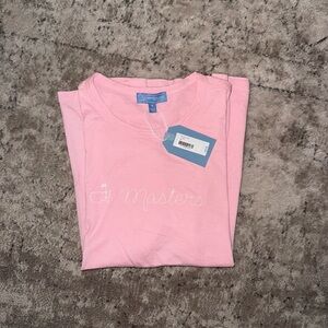 Masters 2024 Women's Pink Short Sleeve Tee BNWT Augusta National